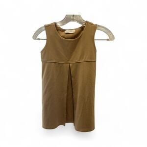 Sweet Honey beige Dress With pockets Girls Size 8Y Nostalgia